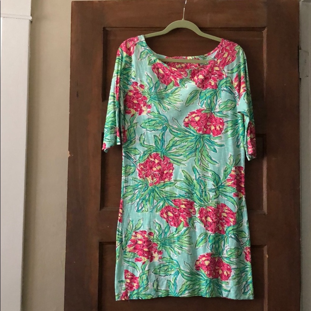Lilly Pulitzer pineapple dress
